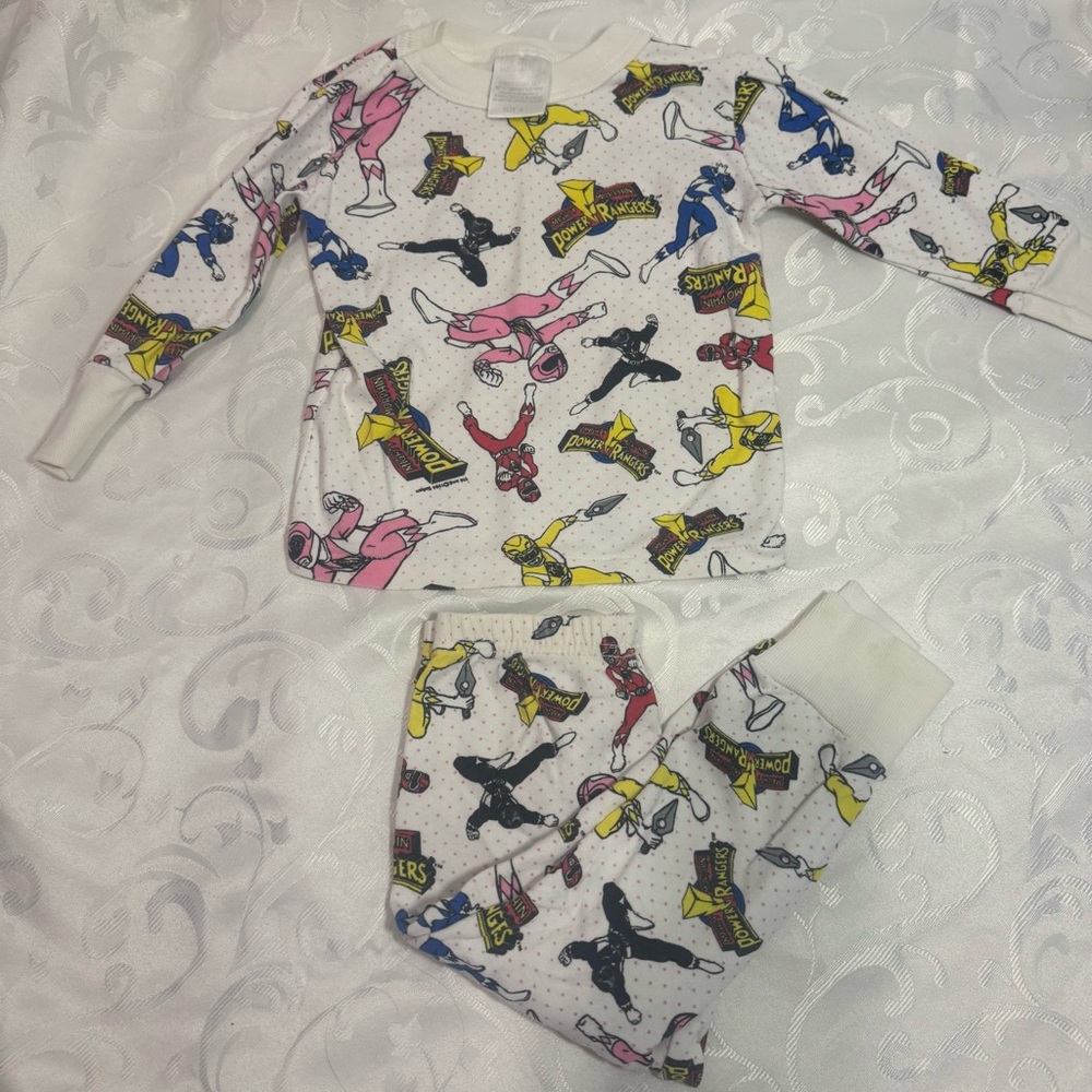 The Power Rangers Vintage Pajama Set